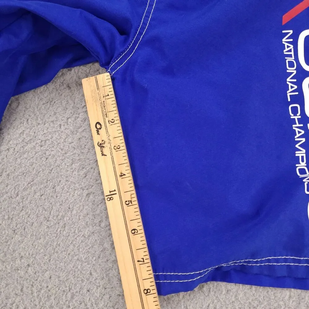 US Polo Assn Board Swim Shorts Boys Large 14/16 Blue USPA3 Champions Lined‎